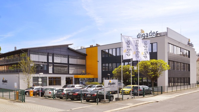 das digades Entwicklungszentrum wurde nach nur 1 Jahr Bauzeit 2019 bezogen digades Entwicklungszentrum