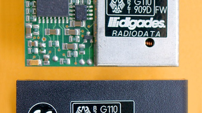 das erste Produkt von digades, Radio Data digades Radio Data