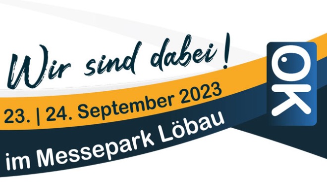 Visit our stand at the Oberlausitzer Karrieretage (Upper Lusatian Career Days) in the Loebau Exhibition Park, on 23 and 24 September 2023!