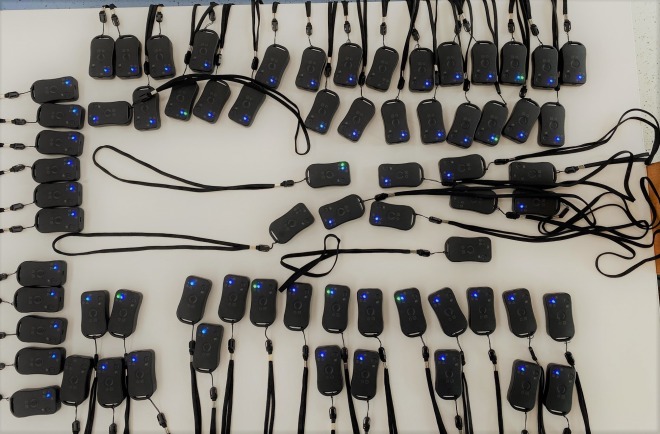 Intelligentes Contact Tracing mittels ok2open-Wearables ok2open Key Fobs