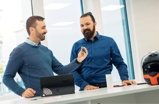 Sascha und Tim Berger führen das Familienunternehmen digades GmbH