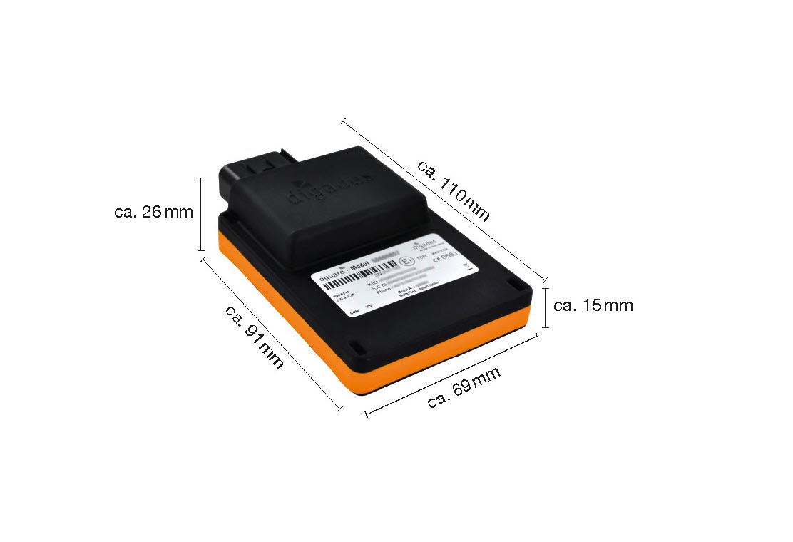 dguard module with dimensions