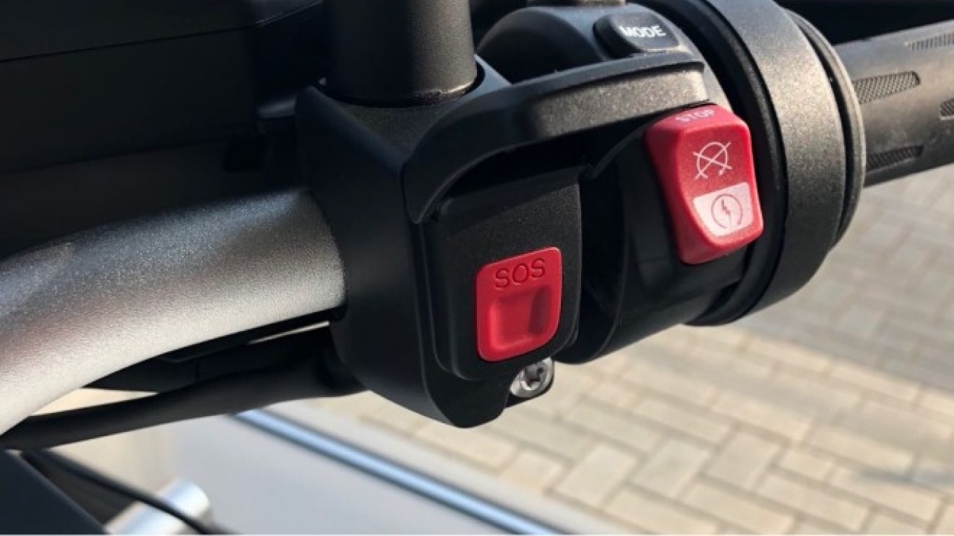 Motorrad ECall Schalter